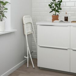 Барный стул Ikea Franklin раскладной 63см (Белый) Thumb