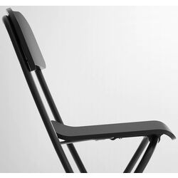 Барный стул Ikea Franklin раскладной 63см (Черный) Thumb