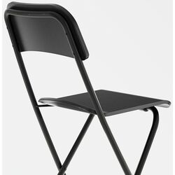 Барный стул Ikea Franklin раскладной 63см (Черный) Thumb