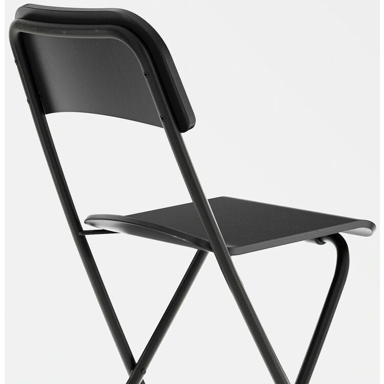 Барный стул Ikea Franklin раскладной 63см (Черный)