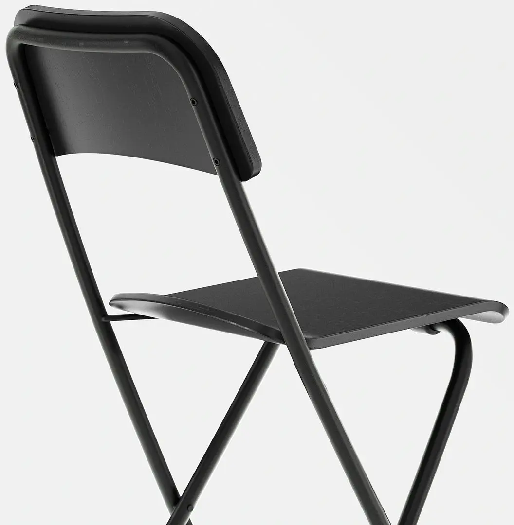 Scaun de bar Ikea Franklin pliant 63cm (Negru)