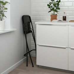 Барный стул Ikea Franklin раскладной 63см (Черный) Thumb