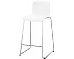 Scaun de bar Ikea Glenn 66cm (Alb/Cromat)