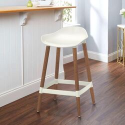 Scaun de bar Ikea Gronsta 64cm (Alb) Thumb