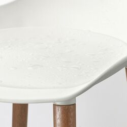 Scaun de bar Ikea Gronsta 64cm (Alb) Thumb