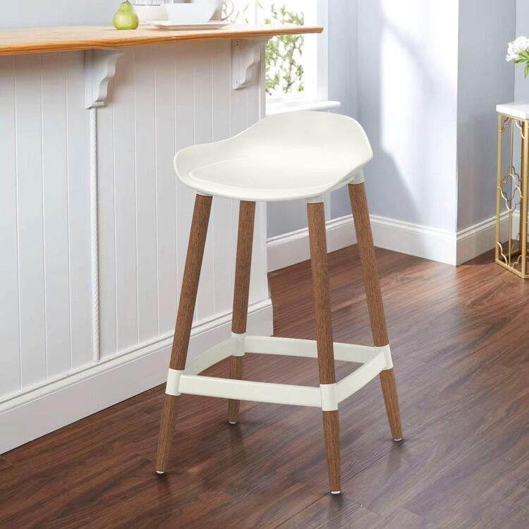 Scaun de bar Ikea Gronsta 64cm (Alb)