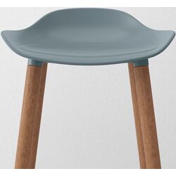 Scaun de bar Ikea Gronsta 64cm (Gri-turcoaz) Thumb