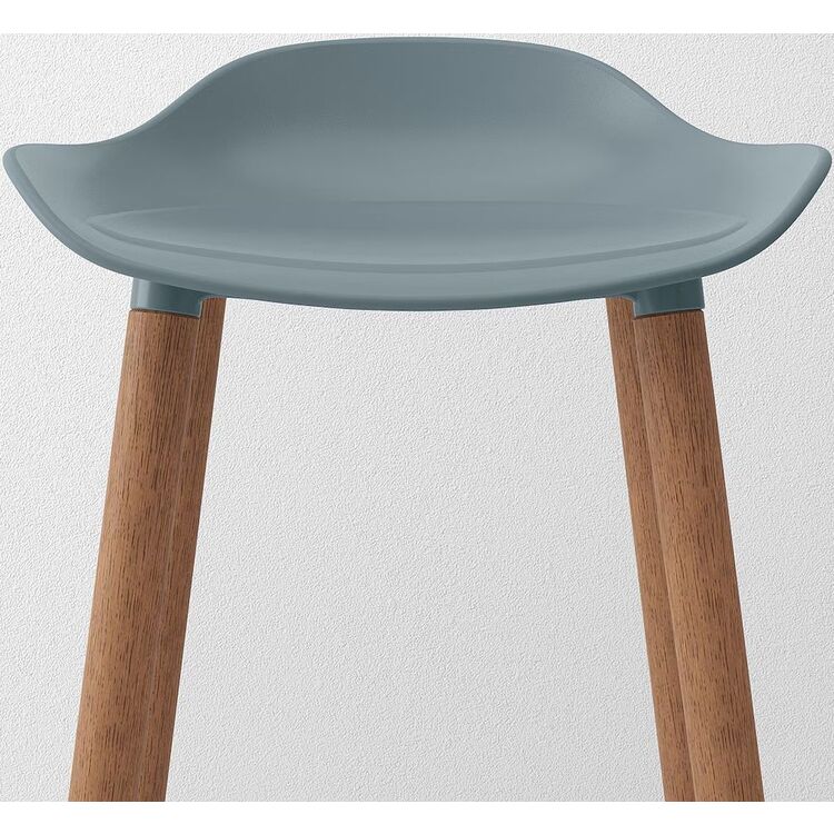 Scaun de bar Ikea Gronsta 64cm (Gri-turcoaz)