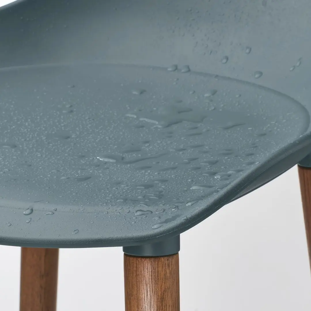 Scaun de bar Ikea Gronsta 64cm (Gri-turcoaz)