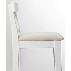 Барный стул Ikea Ingolf 65см (Белый) Thumb
