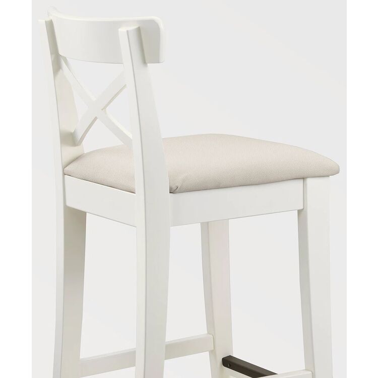 Барный стул Ikea Ingolf 65см (Белый)