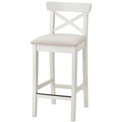 Барный стул Ikea Ingolf 65см (Белый)