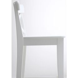 Scaun de bar Ikea Ingolf 74cm (Alb) Thumb