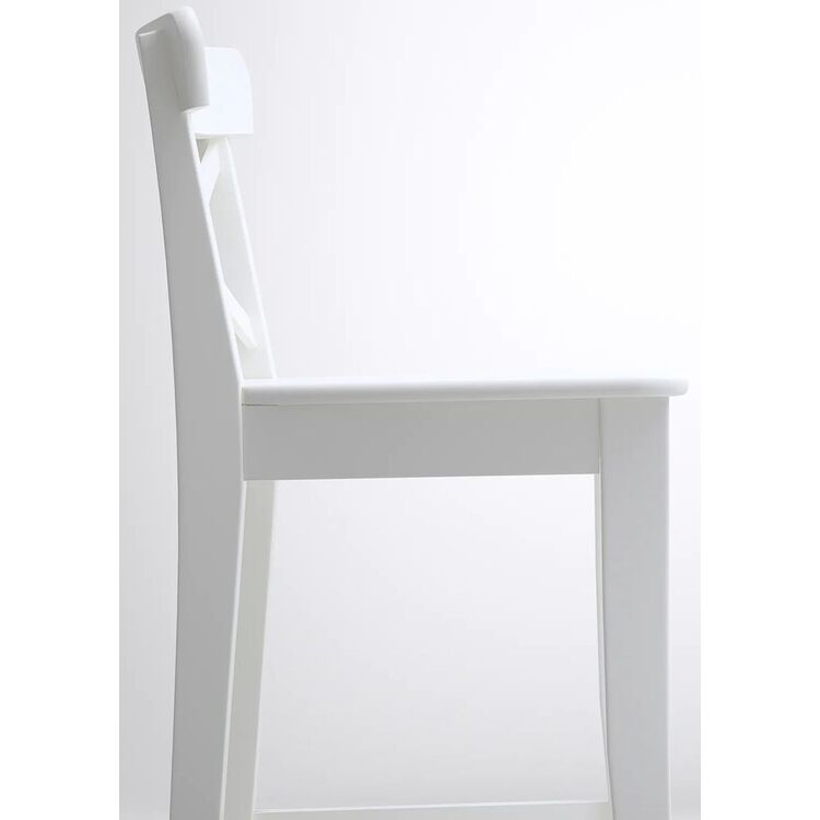 Scaun de bar Ikea Ingolf 74cm (Alb)