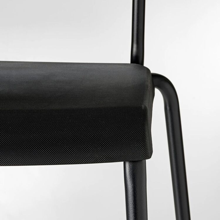 Scaun de bar Ikea Stig 74cm (Negru)