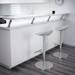 Scaun bar Ikea Janinge 76cm (Gri) Thumb