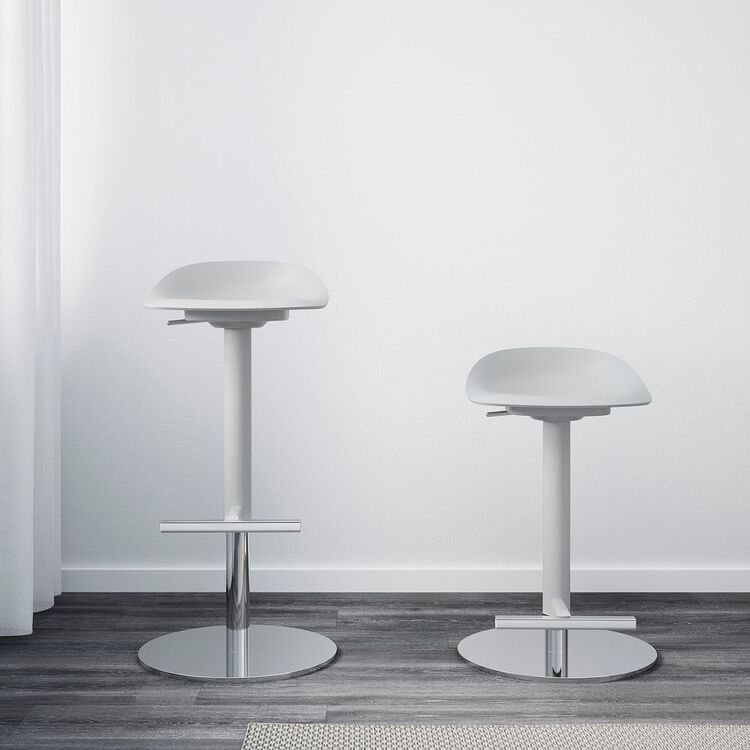 Scaun bar Ikea Janinge 76cm (Gri)