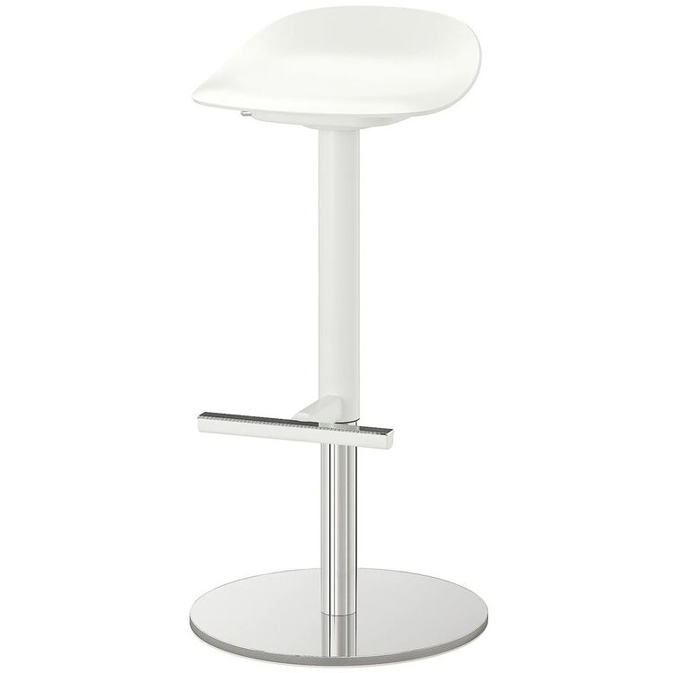 Барный стул Ikea Janinge 76см (Белый)