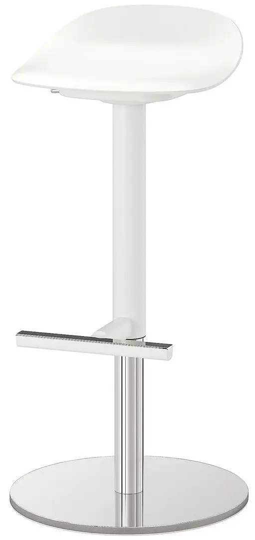 Scaun de bar Ikea Janinge 76cm (Alb)