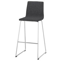 Scaun de bar Ikea Lillanas (Cromat/Gunnared Gri Inchis)
