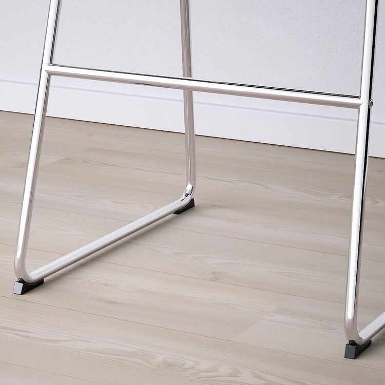 Барный стул Ikea Lillanas (Хром/Гуннаред Темно-серый)