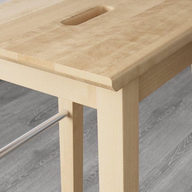 Scaun de bar Ikea Nilsolle 74cm (Mesteacan)