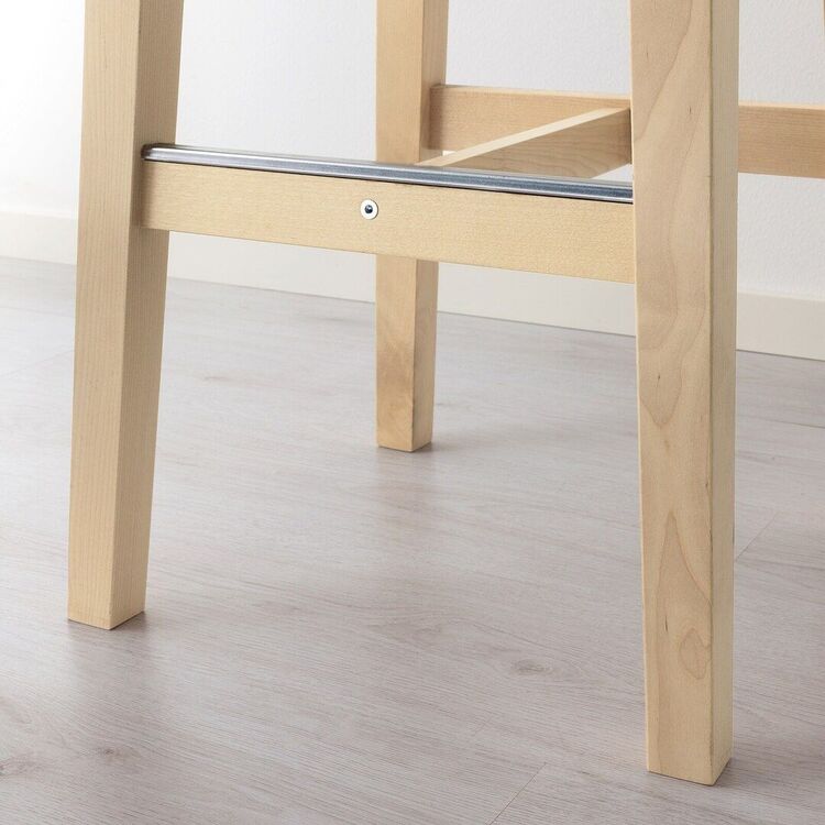 Scaun de bar Ikea Nilsolle 74cm (Mesteacan)