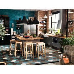 Scaun de bar Ikea Nilsolle 74cm (Mesteacan) Thumb