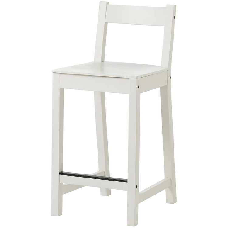 Scaun de bar Ikea Nordviken 62cm (Alb)