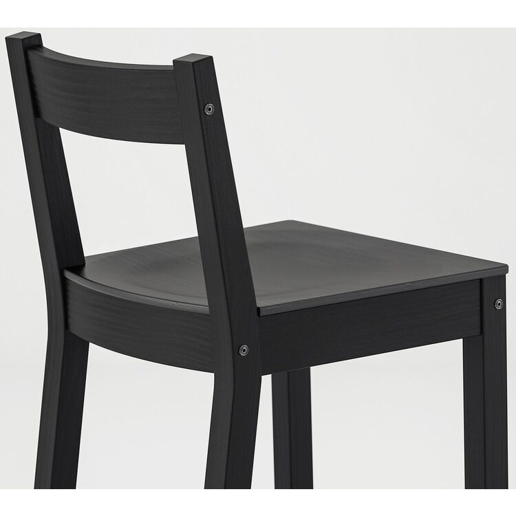 Scaun de bar Ikea Nordviken 75cm (Negru)