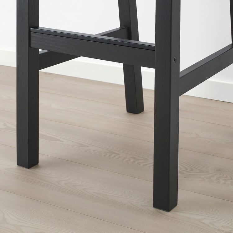 Scaun de bar Ikea Nordviken 75cm (Negru)