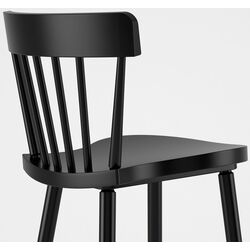 Барный стул Ikea Norraryd 74см (Черный) Thumb