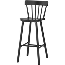 Scaun de bar Ikea Norraryd 74cm (Negru)