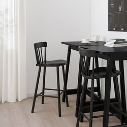 Барный стул Ikea Norraryd 74см (Черный) Thumb