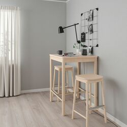 Барный стул Ikea Ronninge 75cm (Береза) Thumb