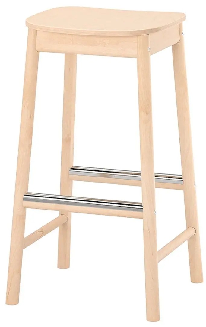Scaun bar Ikea Ronninge 75cm (Mesteacan)