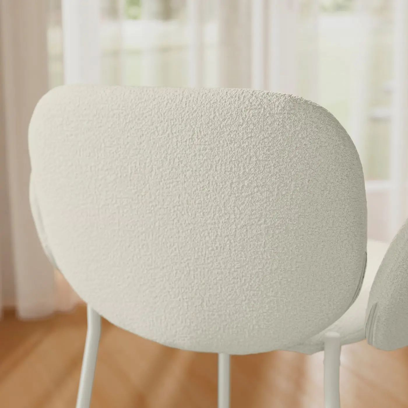 Scaun bar Ikea Syntorp/Axvall 66 cm (Alb) - 2