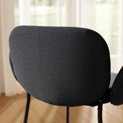 Scaun bar Ikea Syntorp/Knaback 66 cm (Negru/Antracit) Thumb