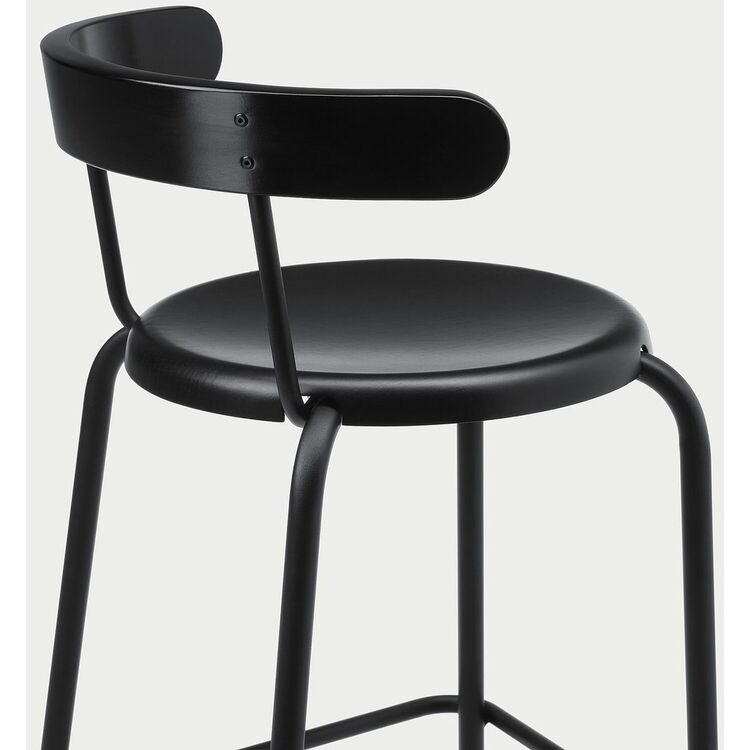 Барный стул Ikea Yngvar 75см (Антрацит)