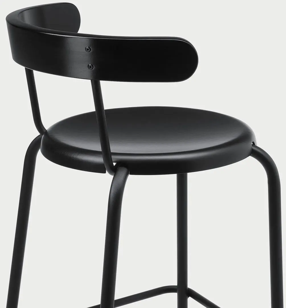 Scaun de bar Ikea Yngvar 75cm (Antracit)