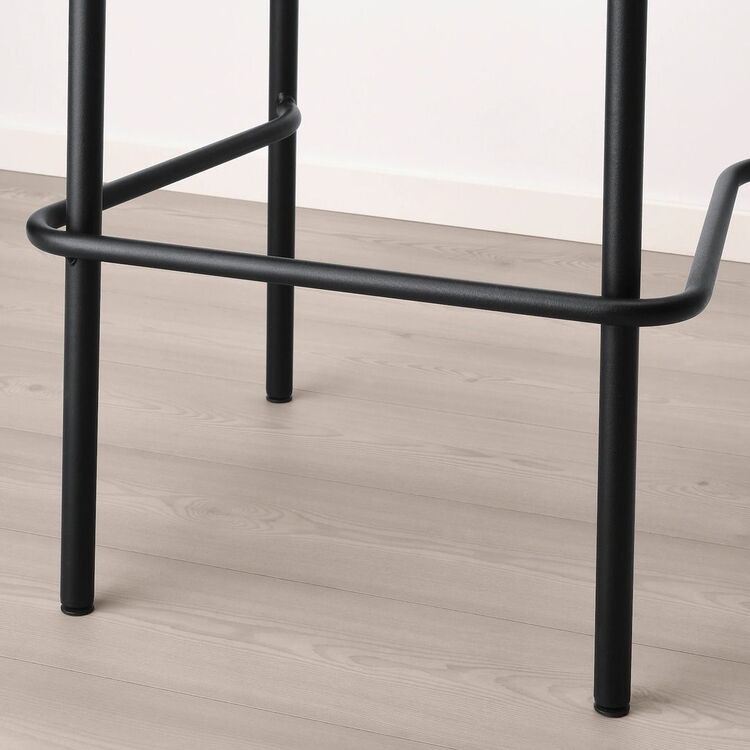 Барный стул Ikea Yngvar 75см (Антрацит)