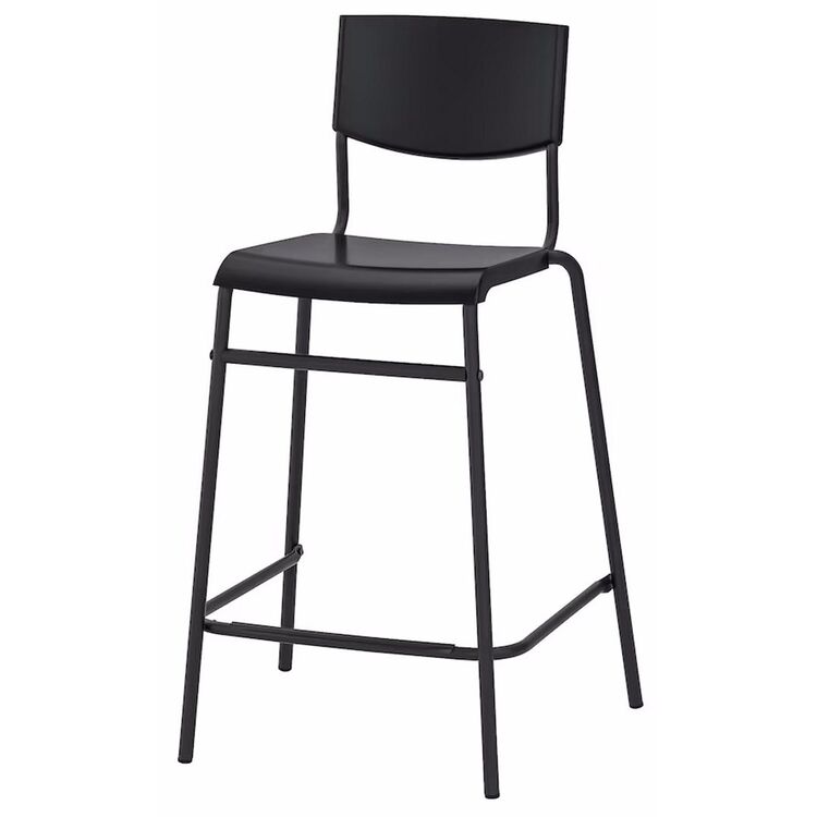 Барный стул Stig 63cm (Черный/Черный)