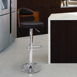 Scaun de bar Magnusplus CX B33 (Brown/Black)