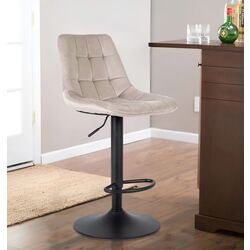 Scaun de bar Mebel Elite Arcos 2 (Beige) Thumb