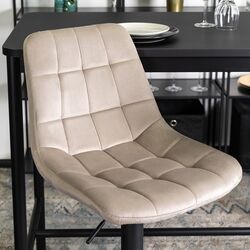 Scaun de bar Mebel Elite Arcos 2 (Beige) Thumb