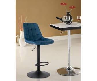 Scaun de bar Mebel Elite Arcos 2 (Navy Blue)