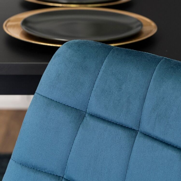 Барный стул Mebel Elite Arcos (Blue/Gold)