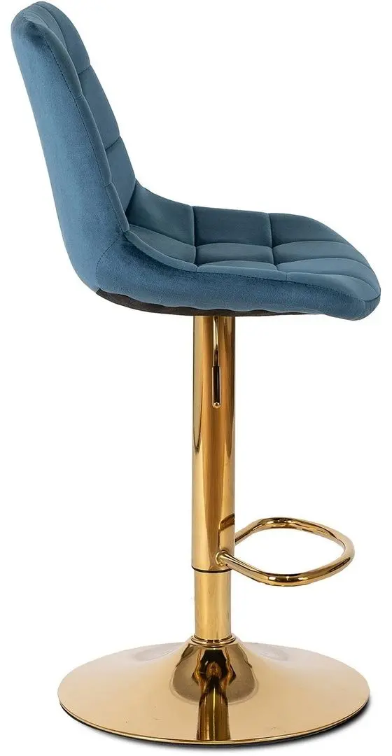 Барный стул Mebel Elite Arcos (Blue/Gold)