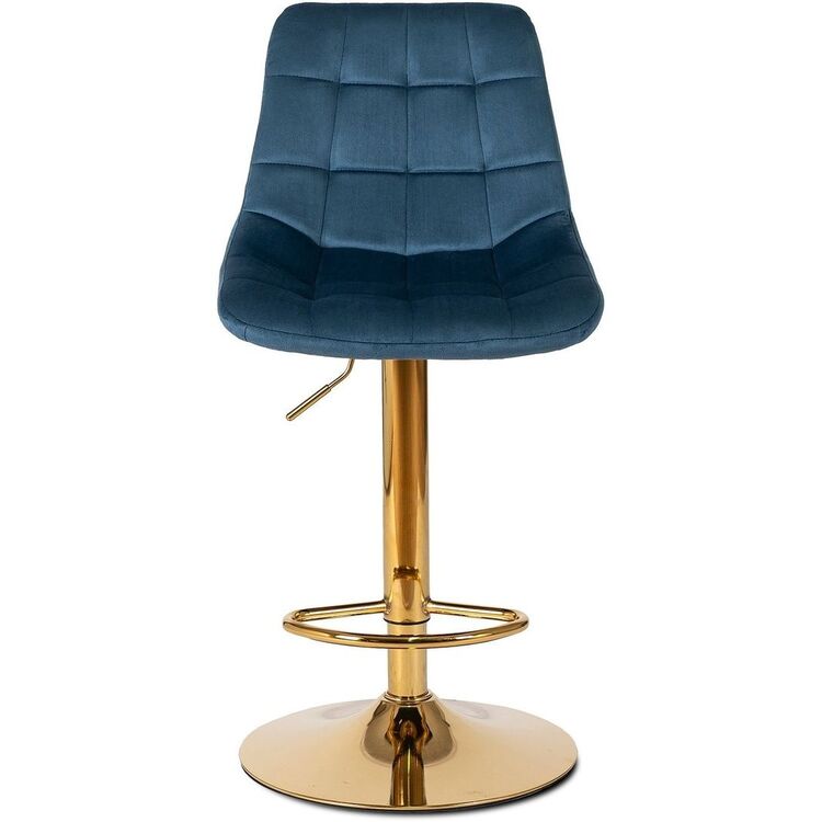Барный стул Mebel Elite Arcos (Blue/Gold)
