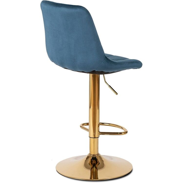 Барный стул Mebel Elite Arcos (Blue/Gold)